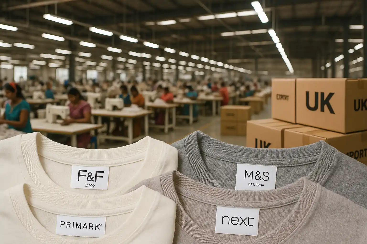 India UK FTA Textile Benefits: How UK Buyers Can Profit from Tiruppur Knitwear Exports 1 UK Brands