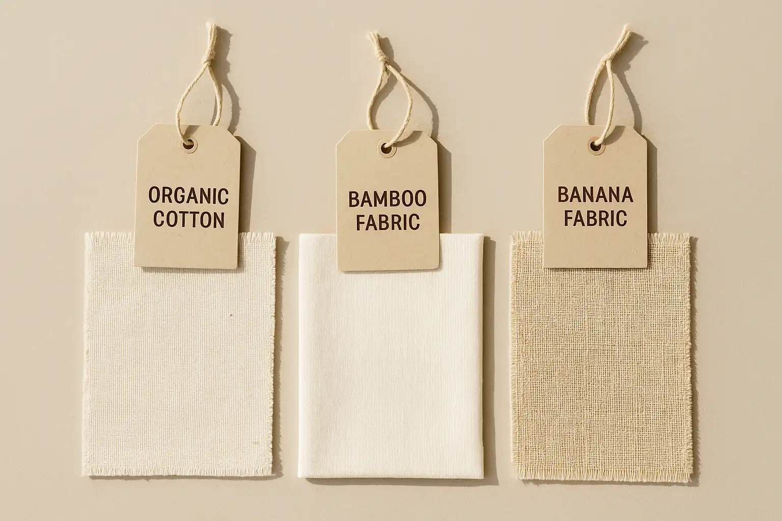 Eco-Fabric Swatches Display