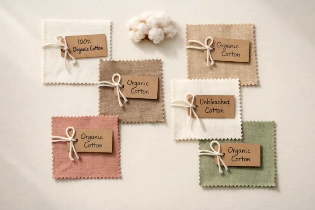 Organic Fabric Swatches