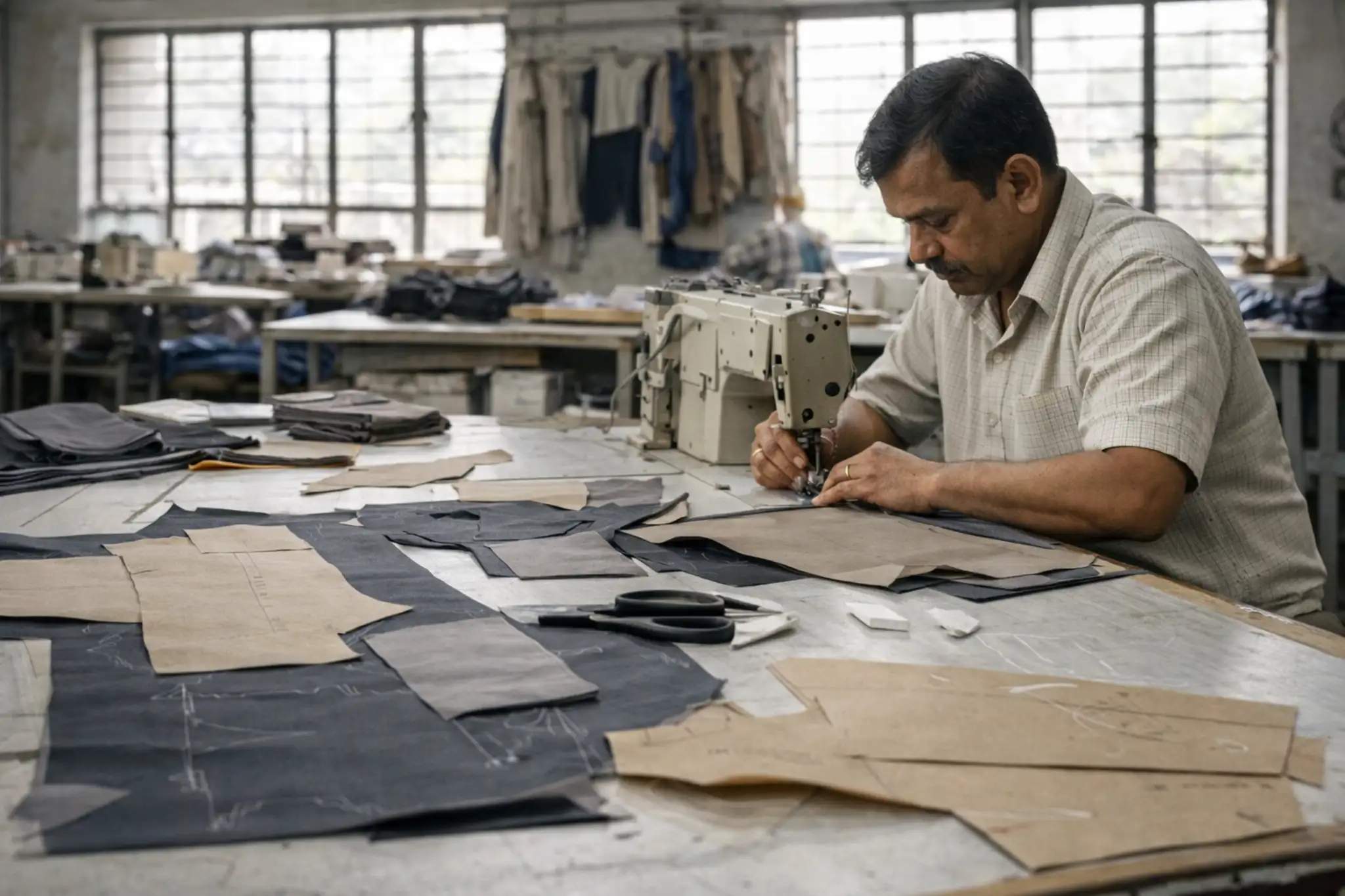 Sampling precision – pattern stitching