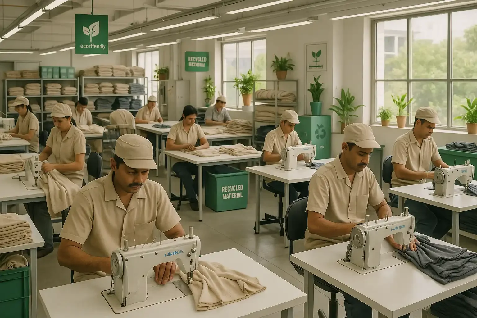 Sustainable Loungewear Production Sustainable Loungewear Production