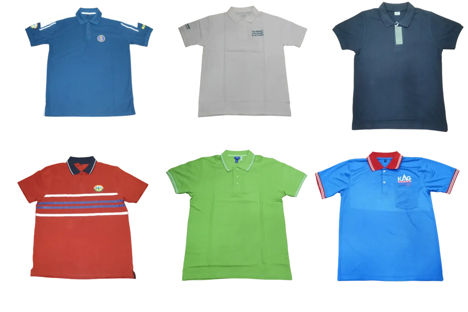 Cotton Polyester Polo Shirts for Structured Apparel