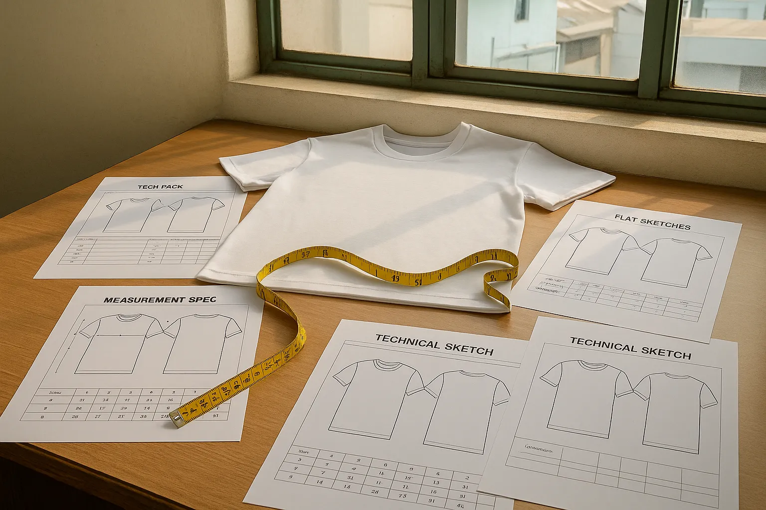 Tech Pack to Sample Mirthuni Apparel