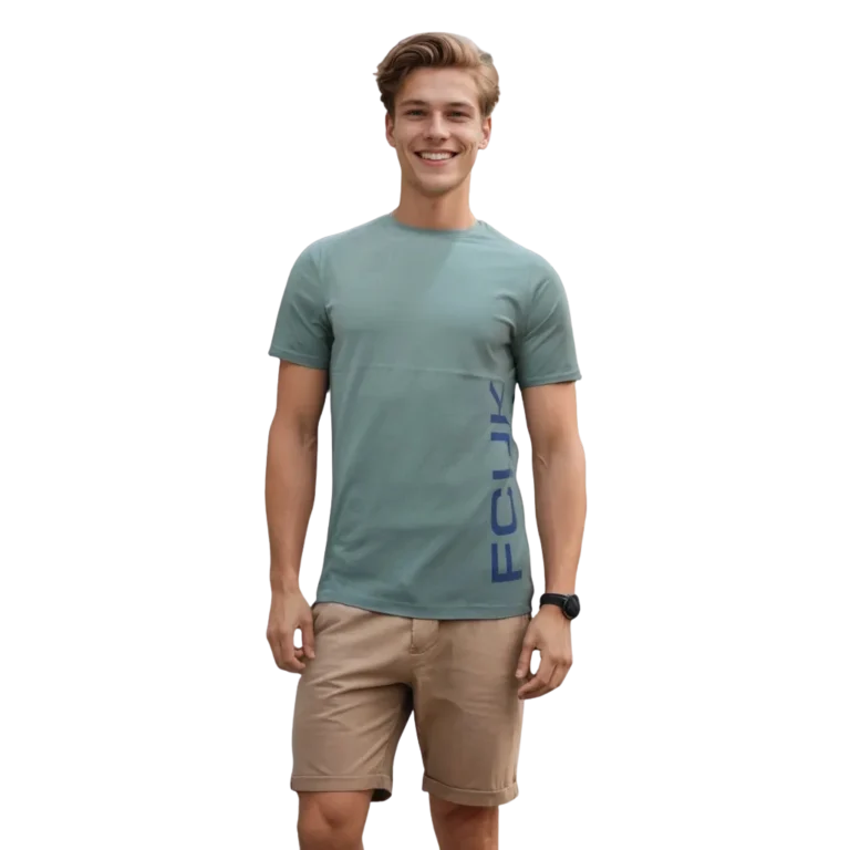 a man smiling at the camera