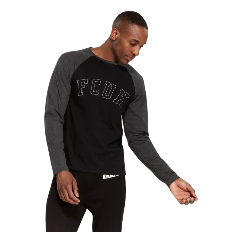 a man in a black shirt