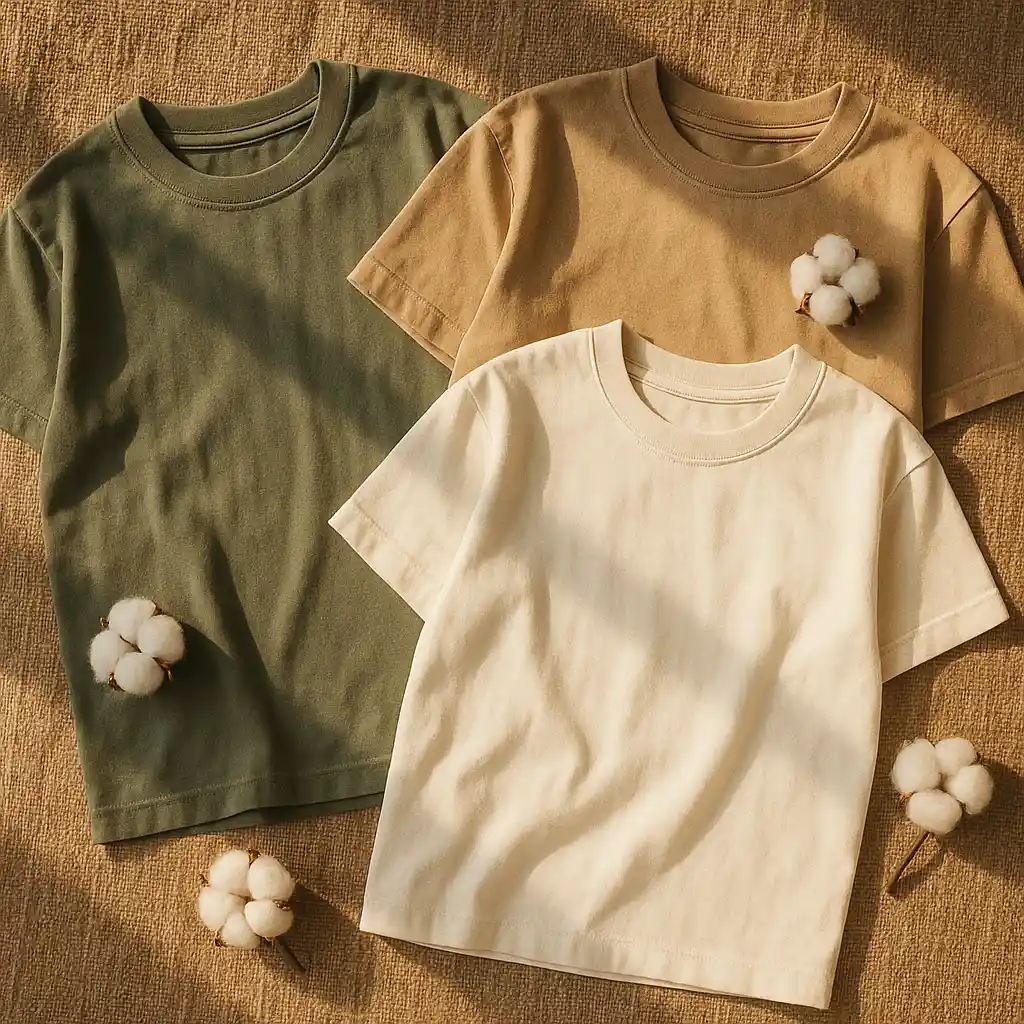 Earthy T Shirts Display