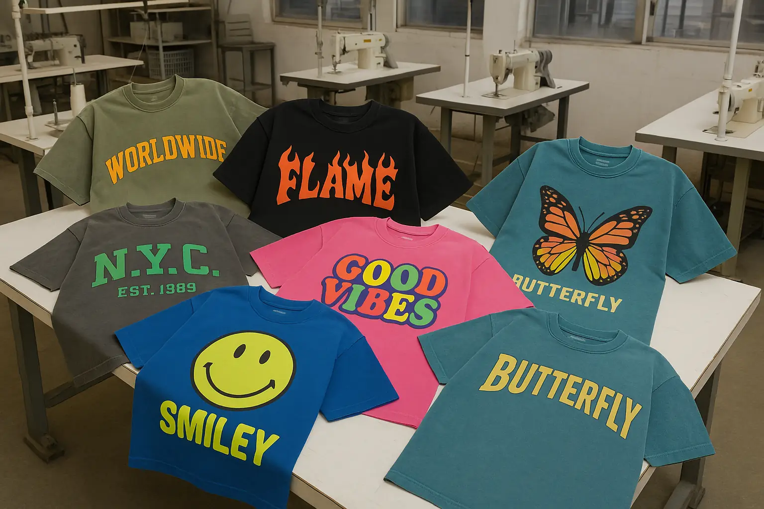 Oversized T-Shirt Manufacturing in Tirupur