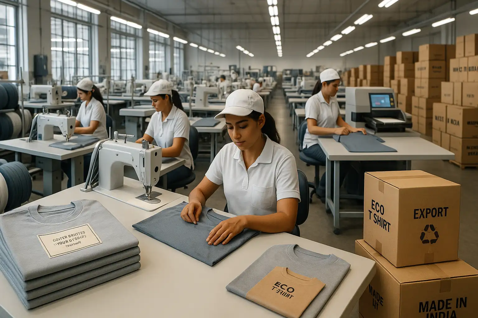 Custom T Shirt manufacturing