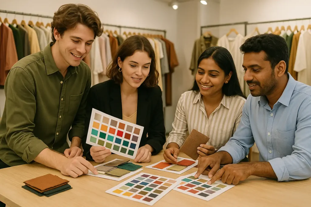 Fabricante de prendas de vestir en la India