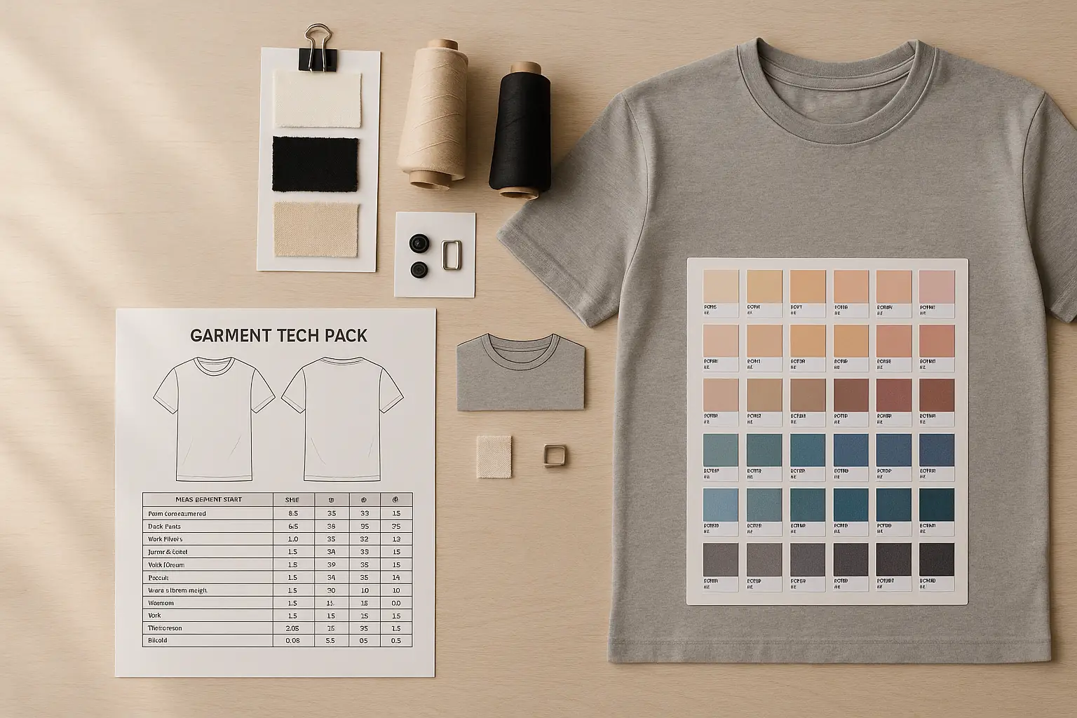 Techpack in Garments