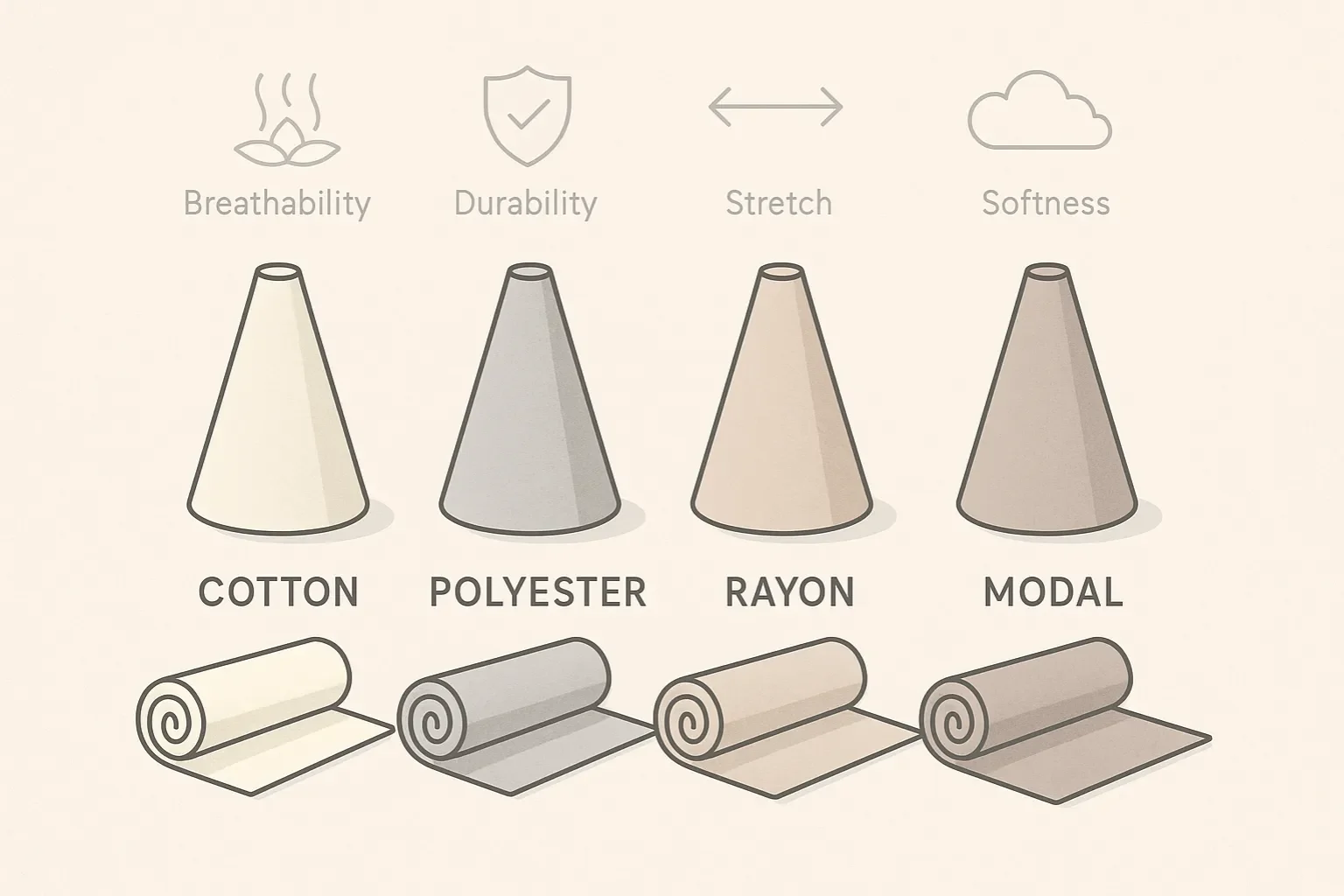 Fabric Composition for knitted garments