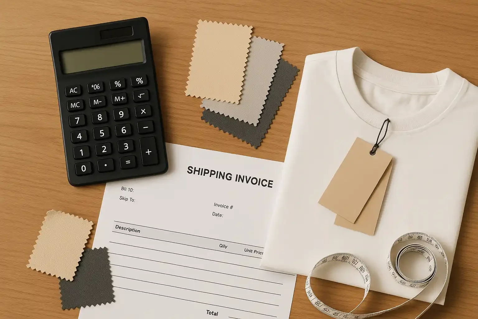 Fashion Business Flatlay