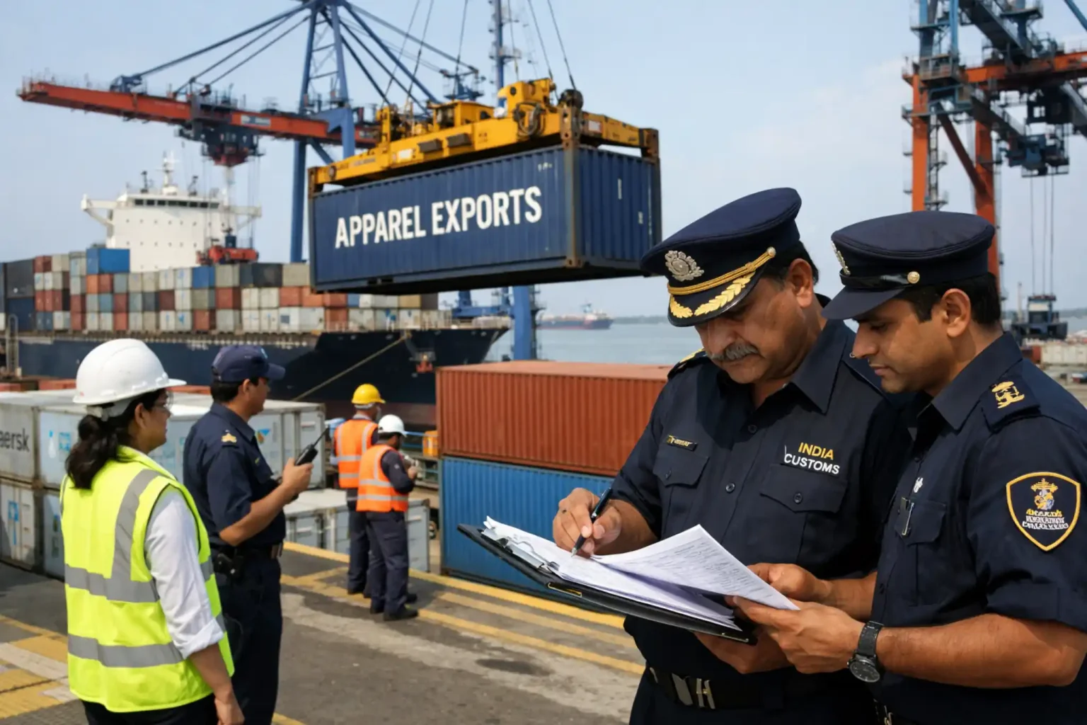 Indian Container Port - Apparel Exports