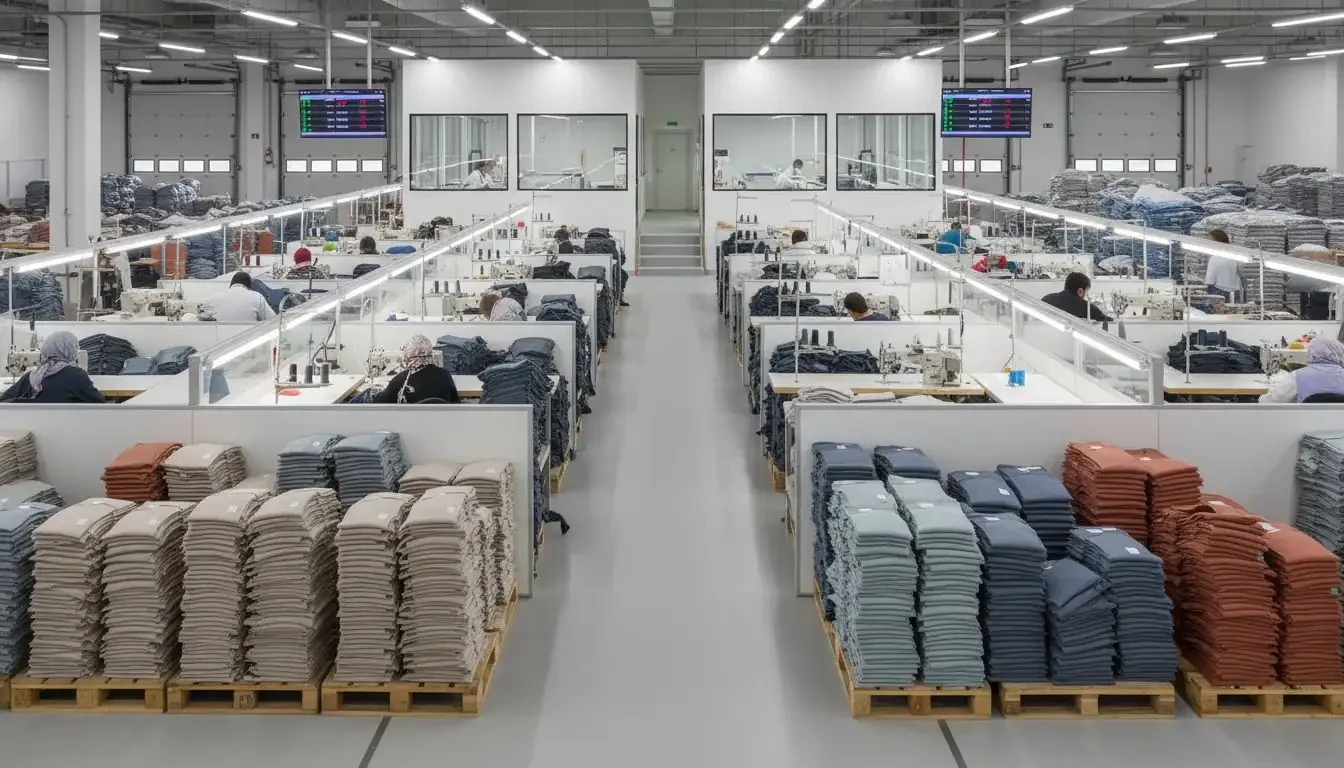 Structured Bulk Apparel Manufacturing Process