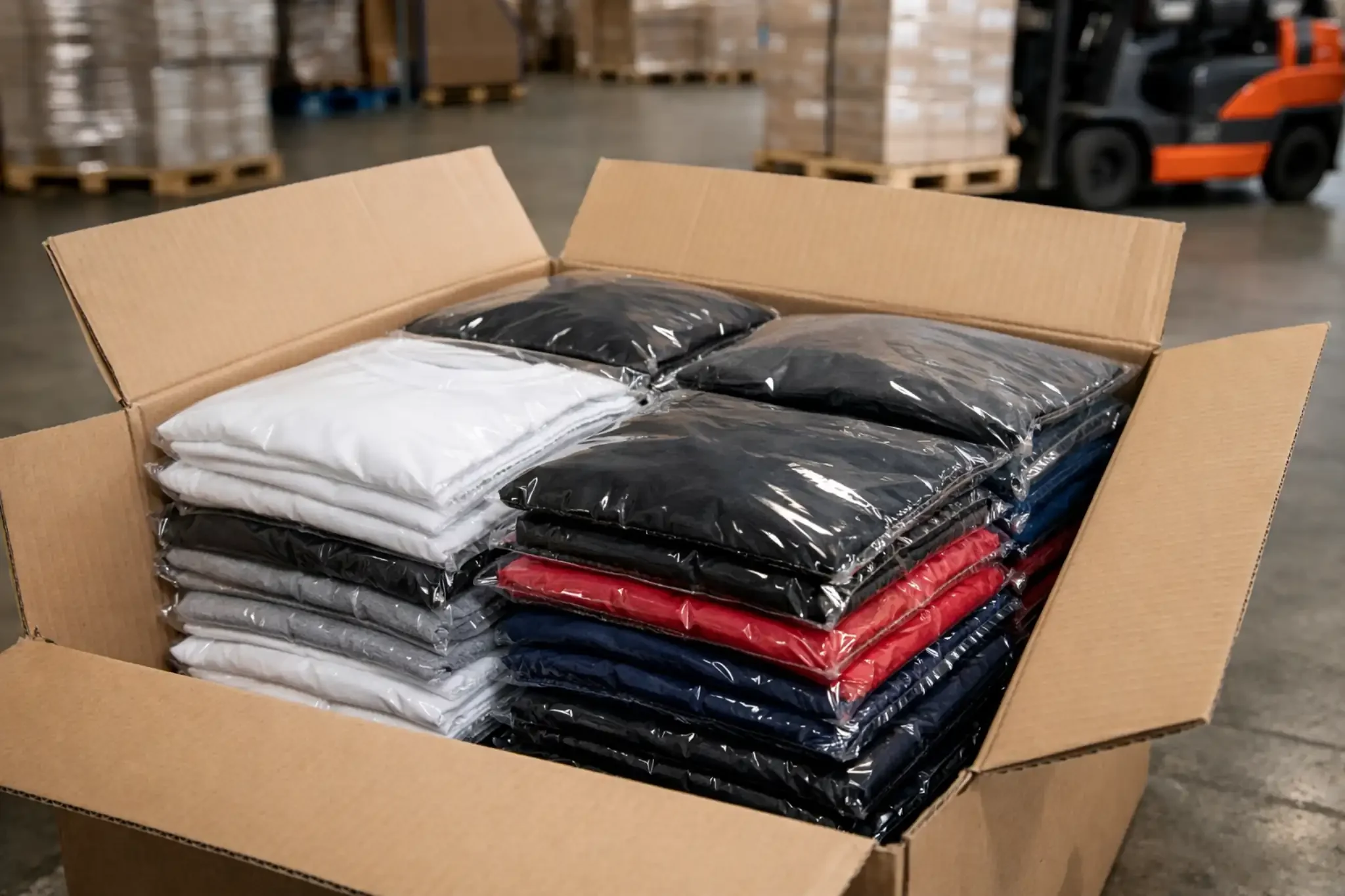 T-Shirts Ready for Export
