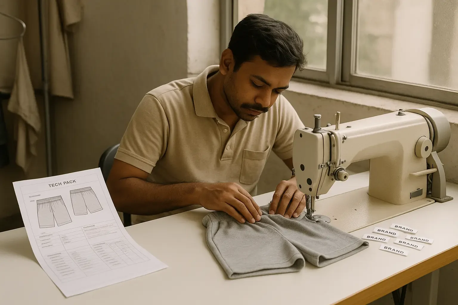 Sampling Process of Knitted Garments