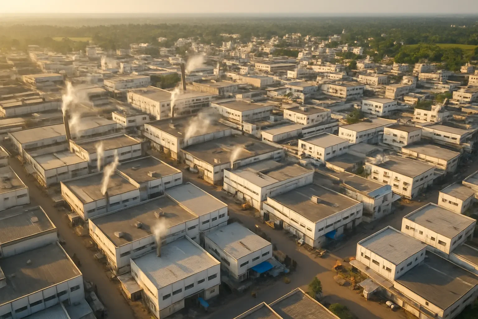 Factories in Tiruppur