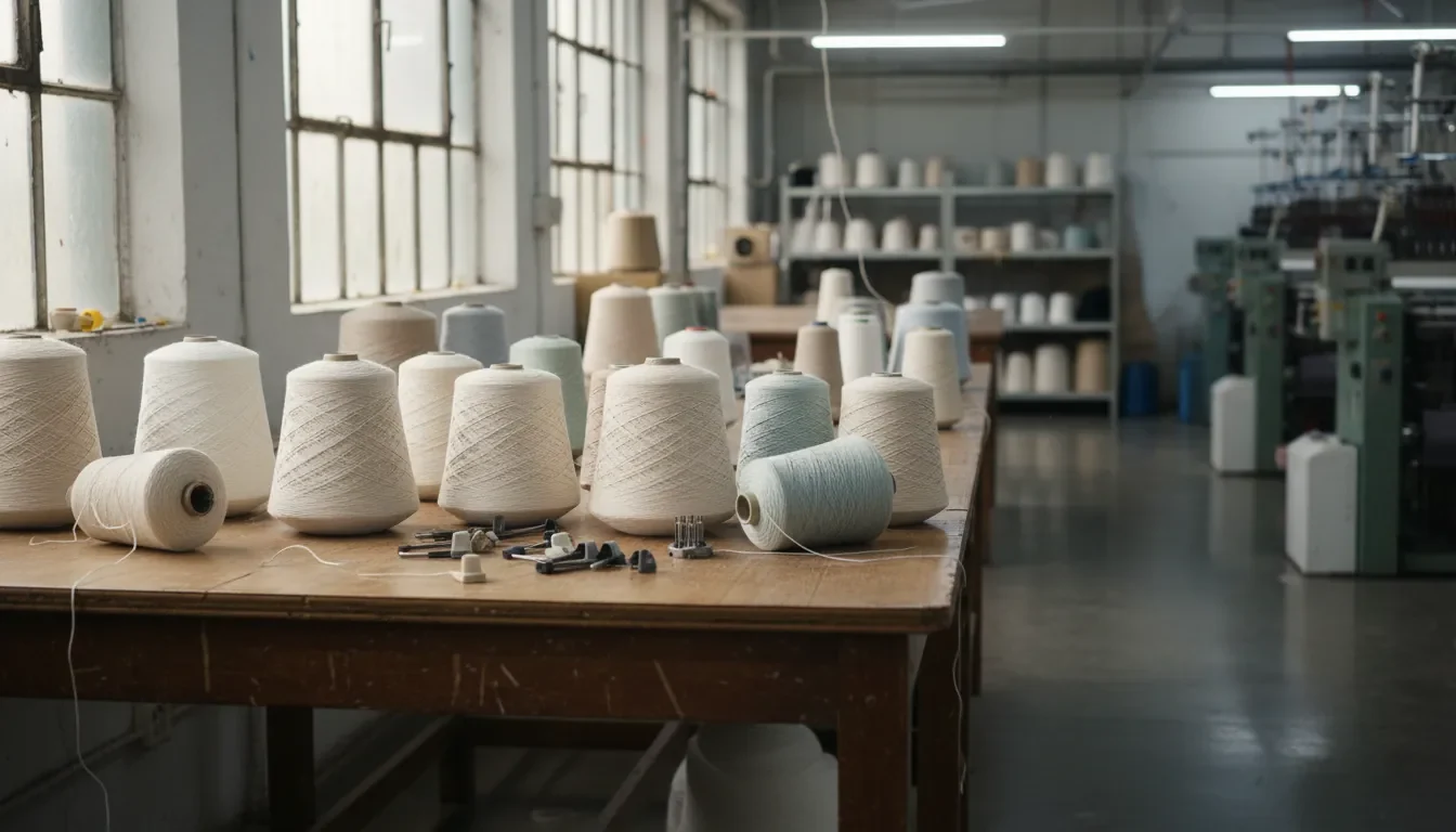 textile manufacturing workspace